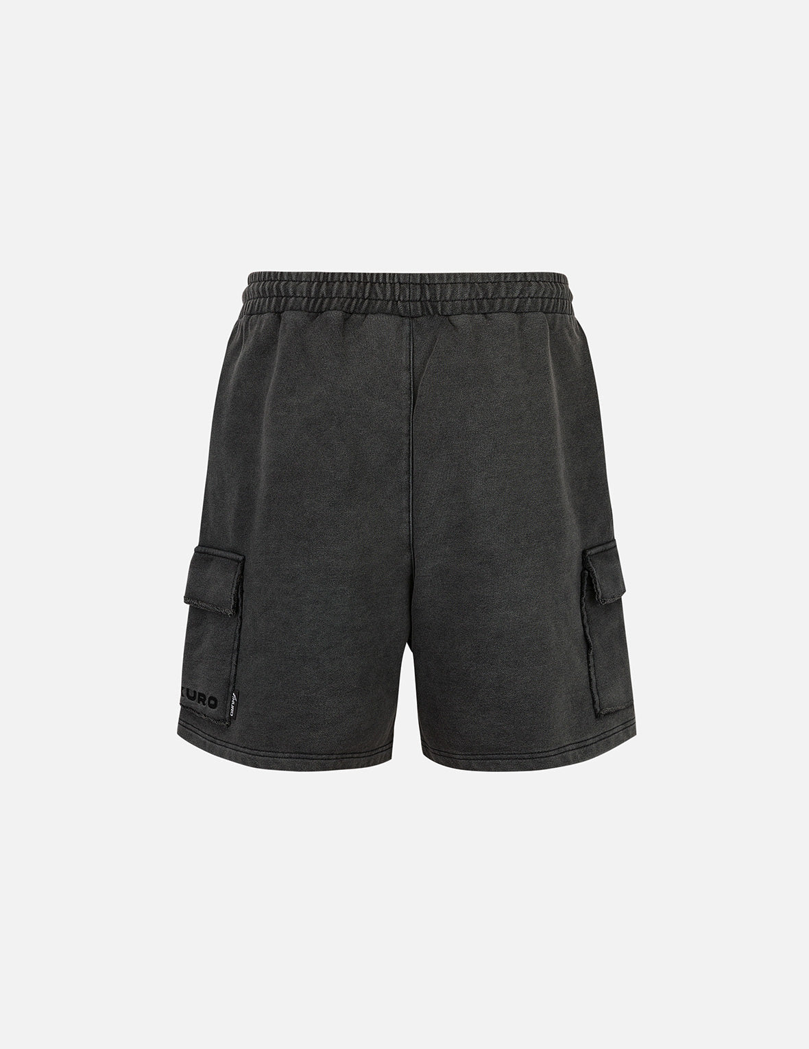 Seagull and Logo Embroidery Relax Fit Sun-Dried Finish Sweatshorts